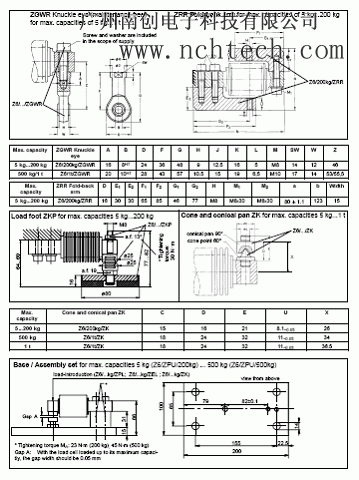 z6fc3稱(chēng)重傳感器